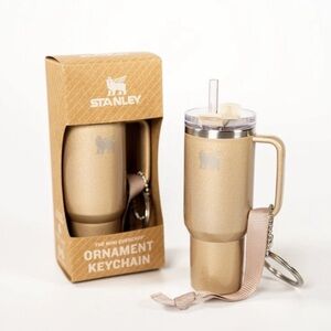 Stanley X Elf Gold Mini Tumbler Keychain